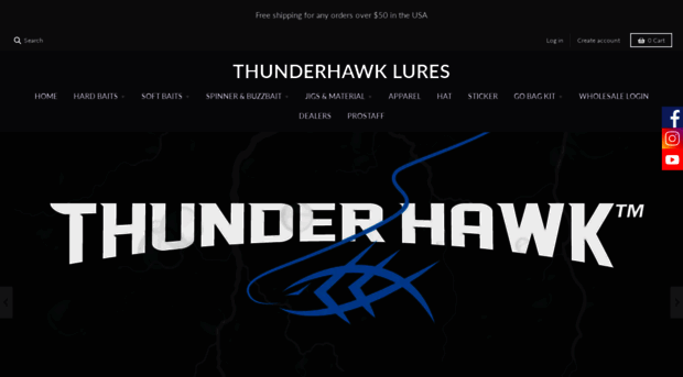 thunderhawklures.com