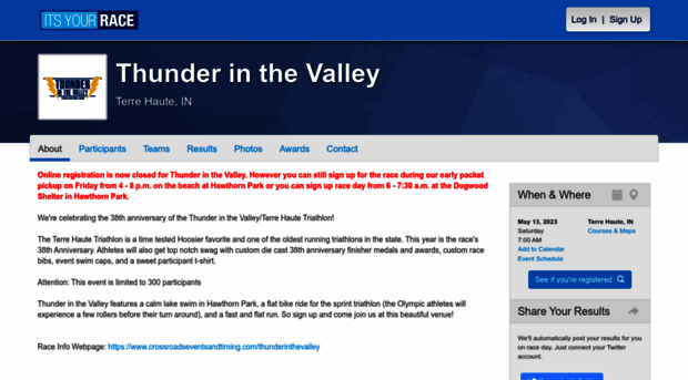 thunderinthevalley.itsyourrace.com