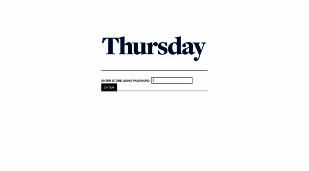 thursday.com