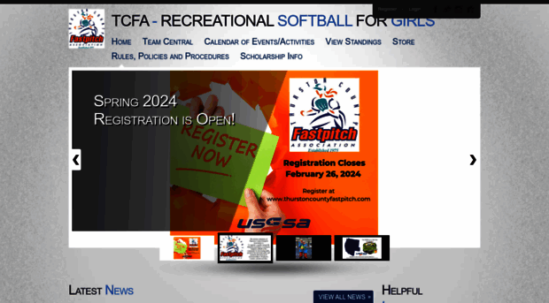 thurstoncountyfastpitch.com