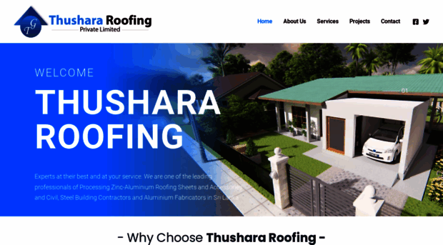 thushararoofing.com