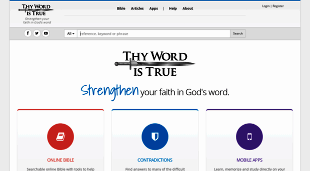 thywordistrue.com