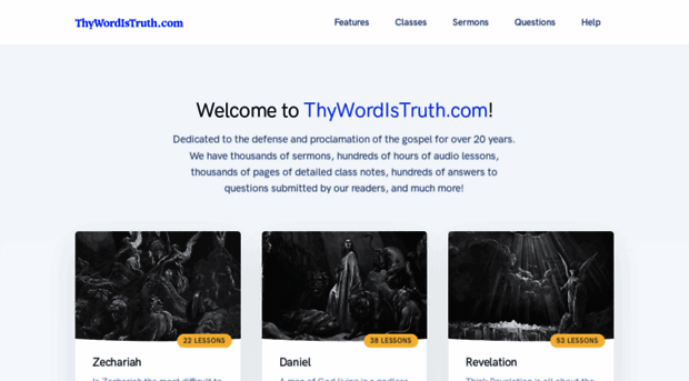 thywordistruth.com