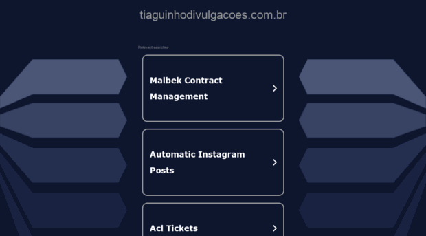 tiaguinhodivulgacoes.com.br