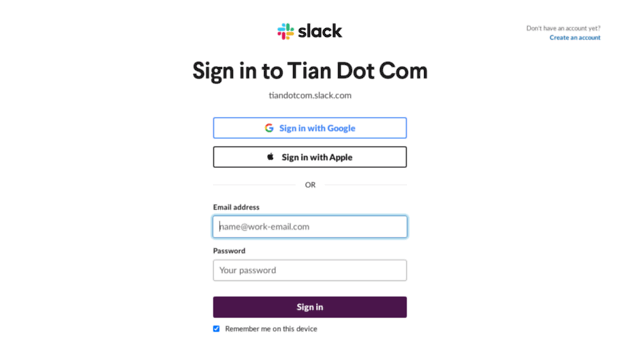 tiandotcom.slack.com