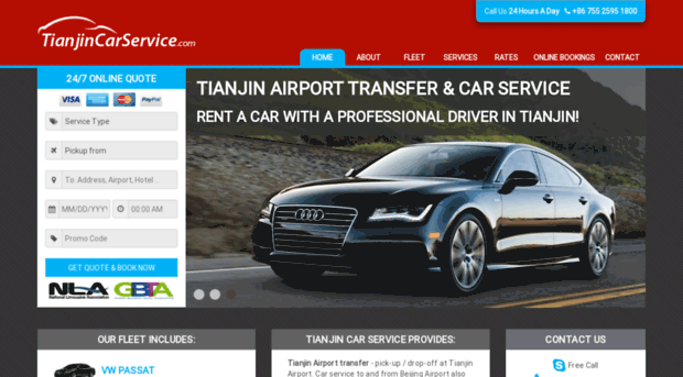 tianjincarservice.com