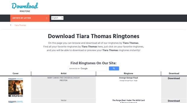 tiarathomas.download-ringtone.com