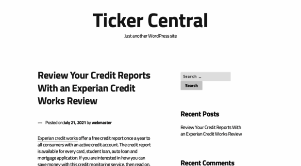 tickercentral.com