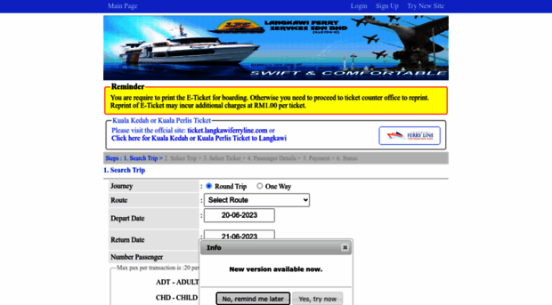 ticket.langkawi-ferry.com