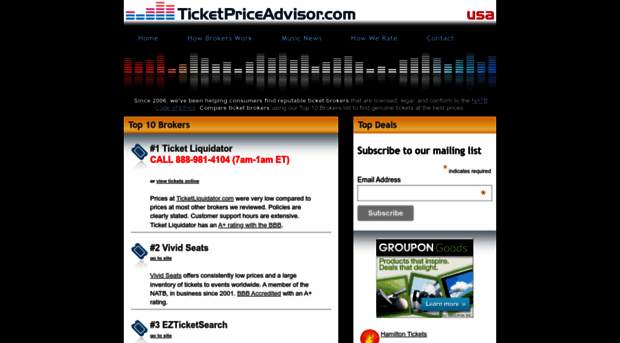 ticketpriceadvisor.com