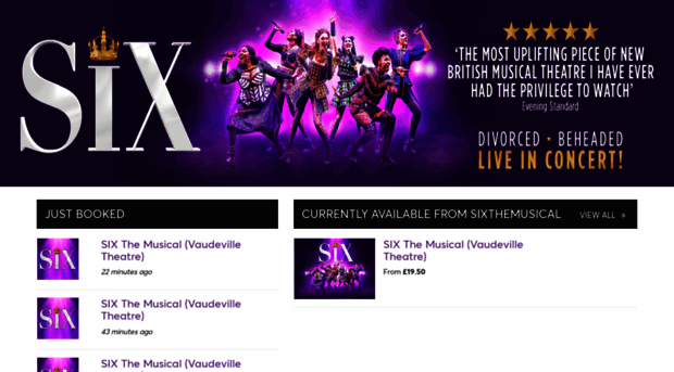 tickets.sixthemusical.com