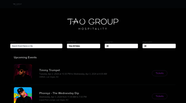 tickets.taogroup.com