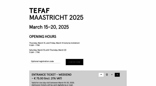 tickets.tefaf.com