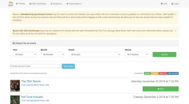tickets.troymusichall.org