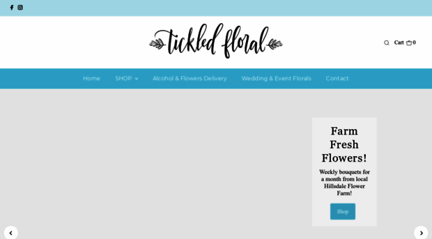 tickledfloral.com