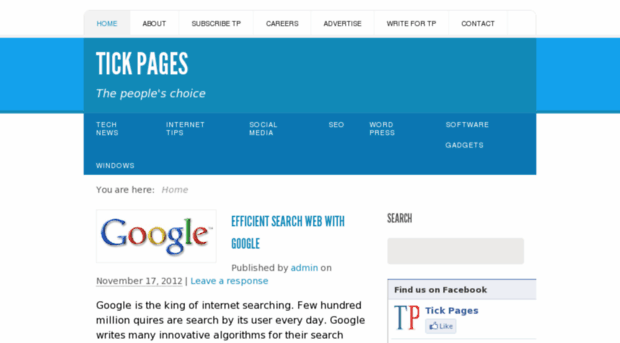 tickpages.in