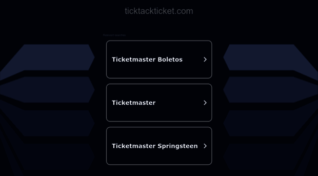 ticktackticket.com