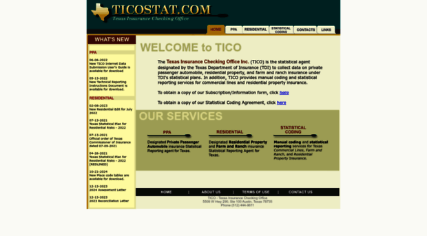 ticostat.com