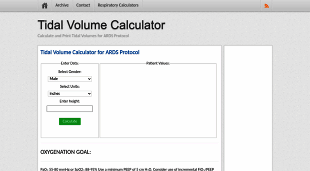 tidalvolumecalculator.com