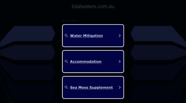 tidalwaters.com.au