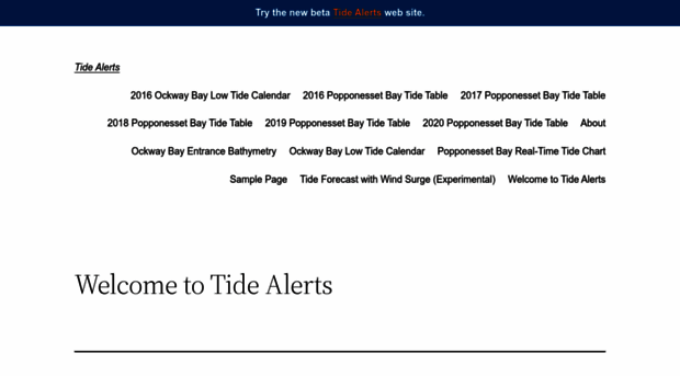 tidealerts.com