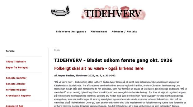 tidehverv.dk