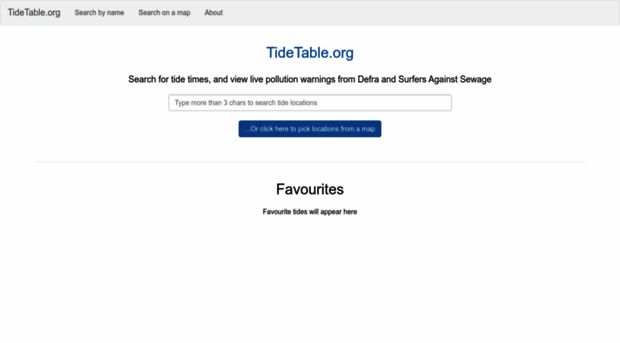 tidetable.org