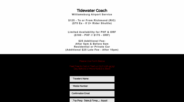 tidewatercoach.com