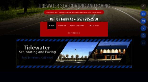 tidewatersealcoatingandpaving.net