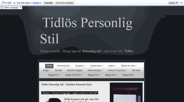 tidlospersonligstil.se