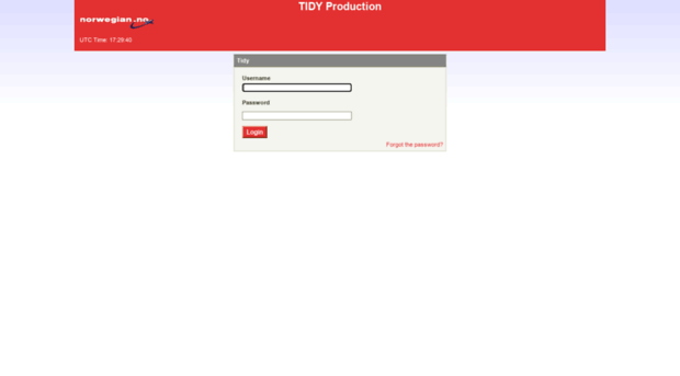 tidy.norwegian.no