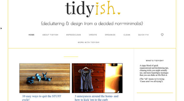 tidyish.com