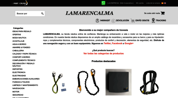 tiendanautica.lamarencalma.com