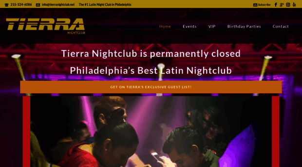 tierranightclub.net