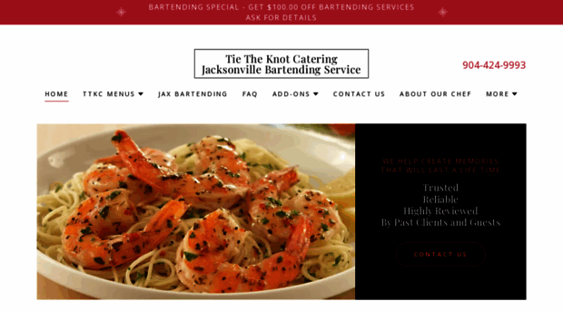 tietheknotcatering.com