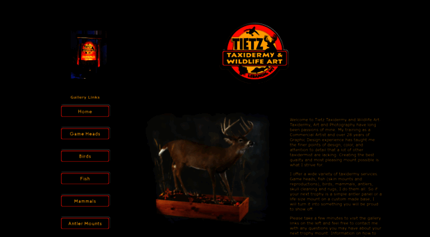 tietztaxidermy.com