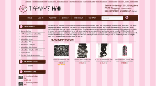 tiffanysindianhair.com