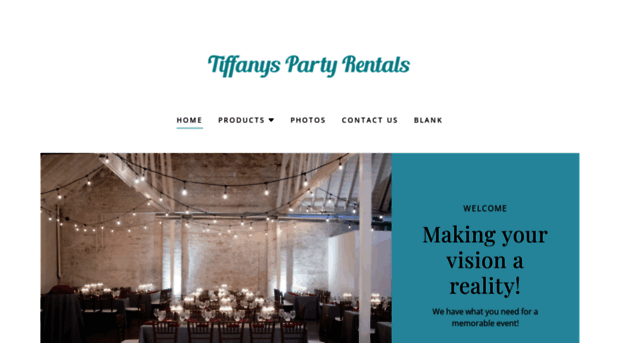 tiffanyspartyrentals.com