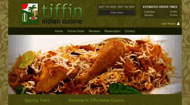 tiffinindian.com