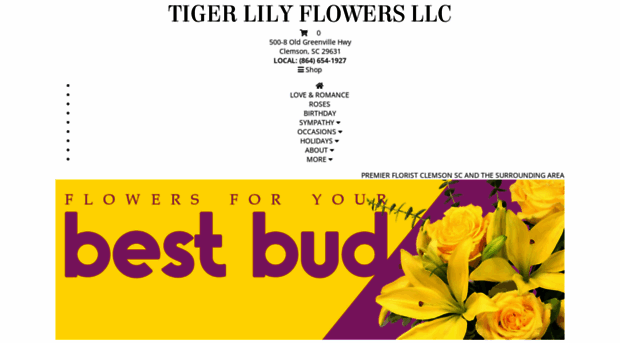 tigerlilygiftsandflowers.com