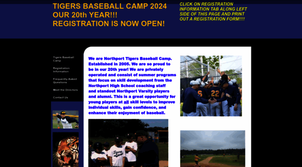 tigersbaseballcamp.com