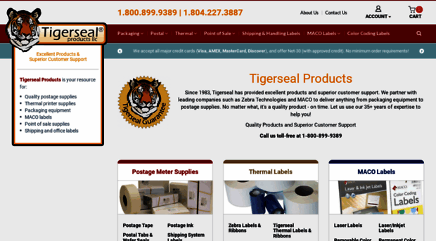 tigersealproducts.com