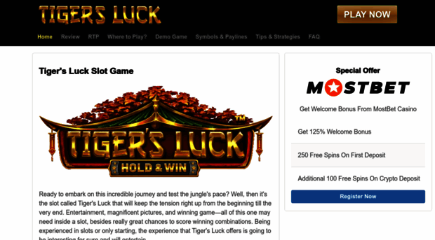 tigersluck.com