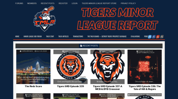 tigersminorleaguereport.com