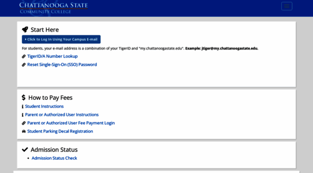 tigerweb.chattanoogastate.edu