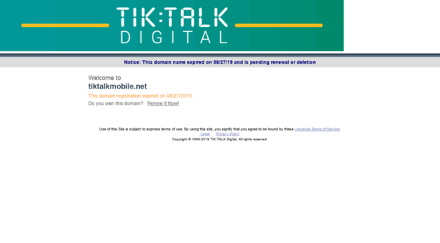 tiktalkmobile.net