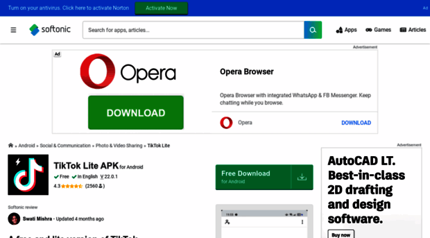 tiktok-lite.en.softonic.com