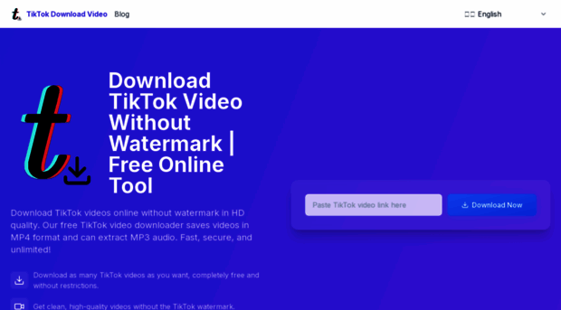 tiktokdownload.video