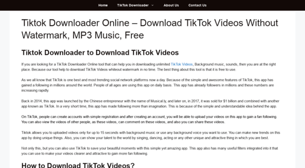 tiktokdownloaders.com