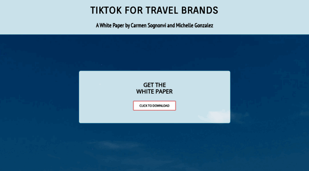 tiktokfortravelbrands.com